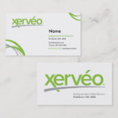 Officiële Xerveo-Visitekaartjes Visitekaartje (Voorkant / Achterkant)