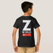 Officiële Z World T-Shirt (Achterkant volledig)