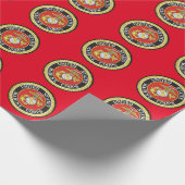 Officiële zegel - United States Marine Corps Cadeaupapier (Hoek)