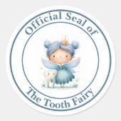 Officiële zegel van de Tandfee sticker (Voorkant)