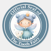 Officiële zegel van de Tandfee sticker (Voorkant)