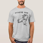 Officiële zelfmoord Sam Merch Art van Matt Mayfiel T-shirt (Voorkant)