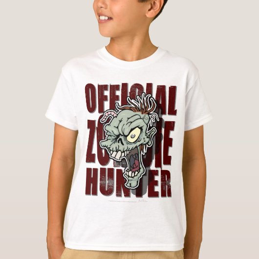 Officiële Zombie Hunter T-shirt (Voorkant)