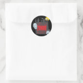 Officiële Zombie Killer Ronde Sticker (Tas)