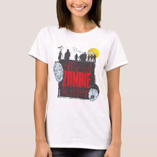 Officiële Zombie Killer T-shirt (Voorkant)