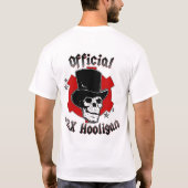 Officiële ZRX hooligan Red T-shirt (Achterkant)