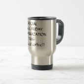 OFFICIËLE ZWARTE FRIDAYRE-ENERGIZATIONMUG (gewoon  Reisbeker (Voorkant rechts)