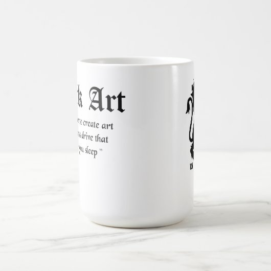 Officiële zwarte kunst-Mok Koffiemok (Center)