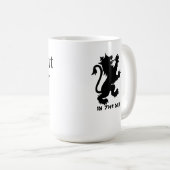Officiële zwarte kunst-Mok Koffiemok (Voorkant rechts)