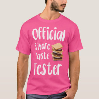 Officiële's Meer Smaak Tester Kampvuur Smores Trak T-shirt