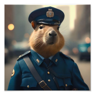 Officier Capybara: De Vrede Behouden, Foto Afdruk