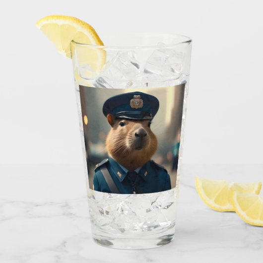 Officier Capybara: Vrede bewaren, Glas (Voorkant ijs)