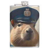 Officier Capybara: Vrede bewaren, Heupfles (Voorkant)