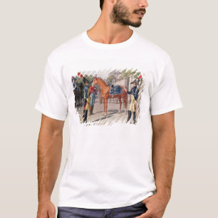 Officier en garde van de Koninklijke Garde in 1826 T-shirt