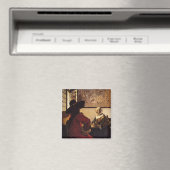 Officier en Laughing Girl Magneet (Insitu (Vaatwasser))