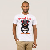 Officier Evil Penguin T-shirt (Voorkant volledig)