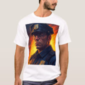 officier t-shirt (Voorkant)