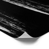 Officier Thin Blue Line Gepensioneerd Poster (Hoek)