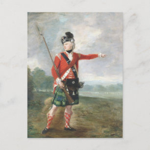 Officier van de 73e Foot Briefkaart