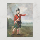 Officier van de 73e Foot Briefkaart (Voorkant)