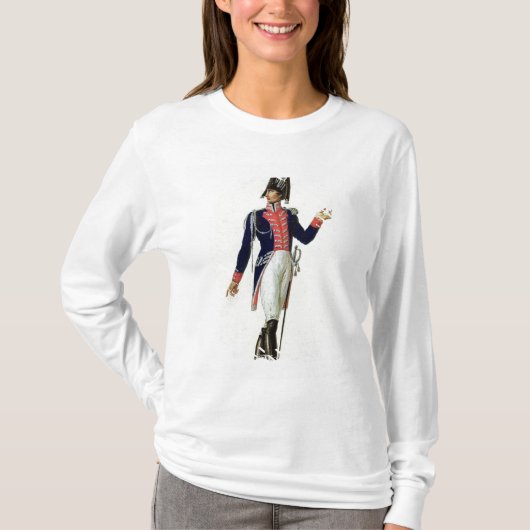Officier van de Garde du Corps T-shirt (Voorkant)