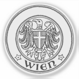 Officier van de staat Wenen (Wenen), Oostenrijk Sticker