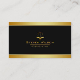 Officier van Justitie bij Law Black en Gold Legal  Visitekaartje