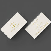 Officier van Justitie bij Law-Simple Gold Scale Be Visitekaartje