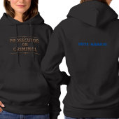 Officier van Justitie of Criminal Vote Harris Hoodie