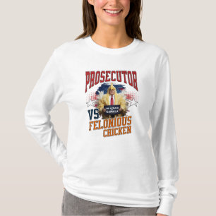 Officier van justitie vs Chicken Harris Walz 2024 T-shirt