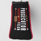 Officier van Justitie vs. Felon 2024 Golf Head Hoe Golfheadcover (Draai 90)