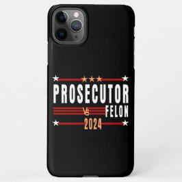 Officier van Justitie vs Felon 2024 Telefoonzaak iPhone 11Pro Max Hoesje