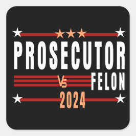 Officier van Justitie vs. Felon Sticker 2024