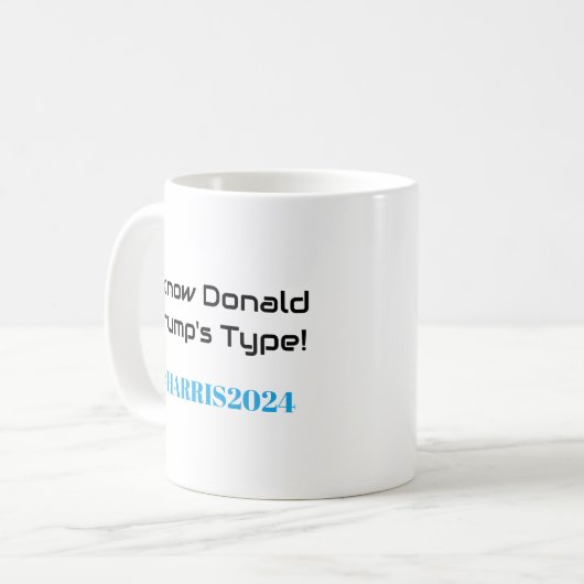 Officier van justitie vs. veroordeelde! Kamala Har Koffiemok (Voorkant links)