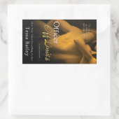 Officier van limieten door Tessa Bailey Rechthoekige Sticker (Tas)