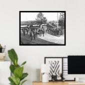 Officieren en Mannen in Fort Stevens, DC 1865 Poster (Thuiskantoor)