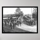 Officieren en Mannen in Fort Stevens, DC 1865 Poster (Voorkant)