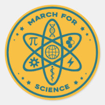 officieuze mars voor Sticker wetenschap