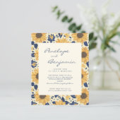 Offite voor budgettaire bijtende zonnebloem - gele (Staand voorkant)