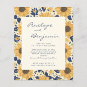 Offite voor budgettaire bijtende zonnebloem - gele (Voorkant)