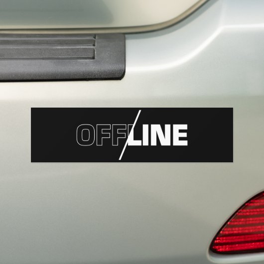 Offline | BUMPERSTICKER HUMOR (Op auto)