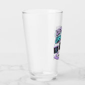 Offline En Ongestoord Retro Sticker Glas (Rechts)