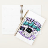 Offline En Ongestoord Retro Sticker Planner (Display)