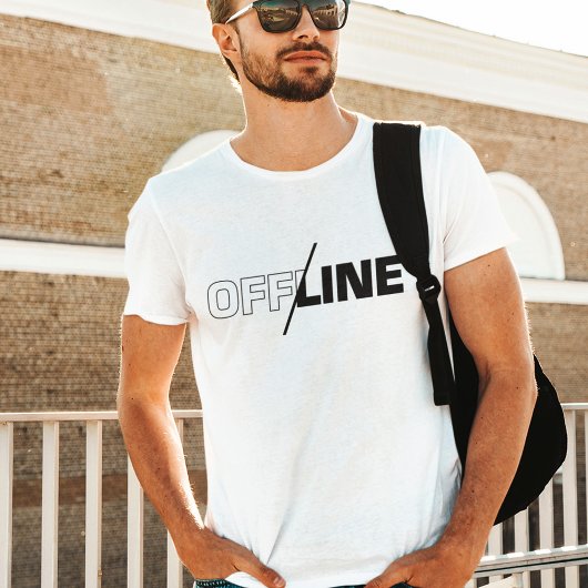 Offline | Geek Humor T-Shirt