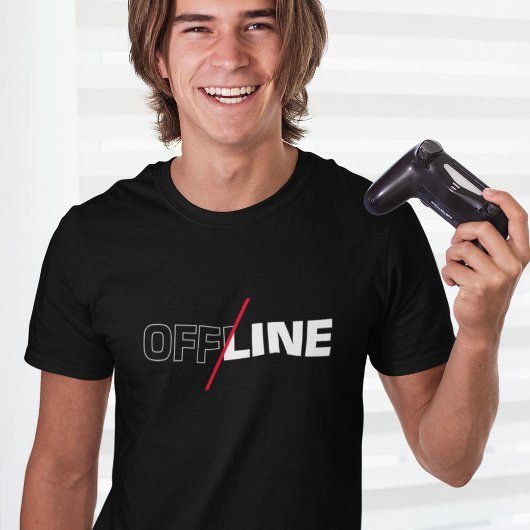 Offline | Geek Humor T-Shirt