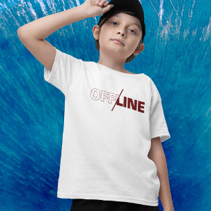 Offline   Geek Humor T-Shirt