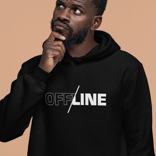 Offline | Geek Humor-trui Hoodie