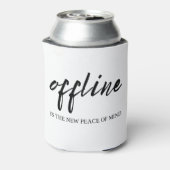 Offline is de nieuwe gemoedsrust blikjeskoeler (Blikje Achterkant)