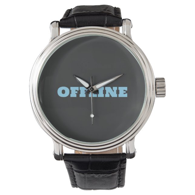 Offline is de nieuwe luxe horloge (Voorkant)