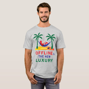 Offline is de nieuwe luxe - Mindfulness Statement T-shirt